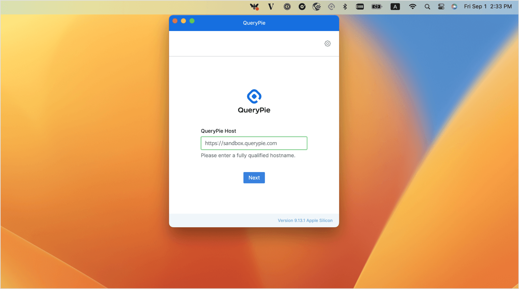 Agent > QueryPie Host Input