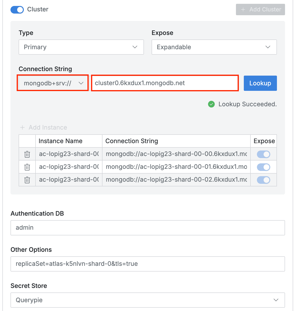 MongoDB Specific Guide - QueryPie Docs