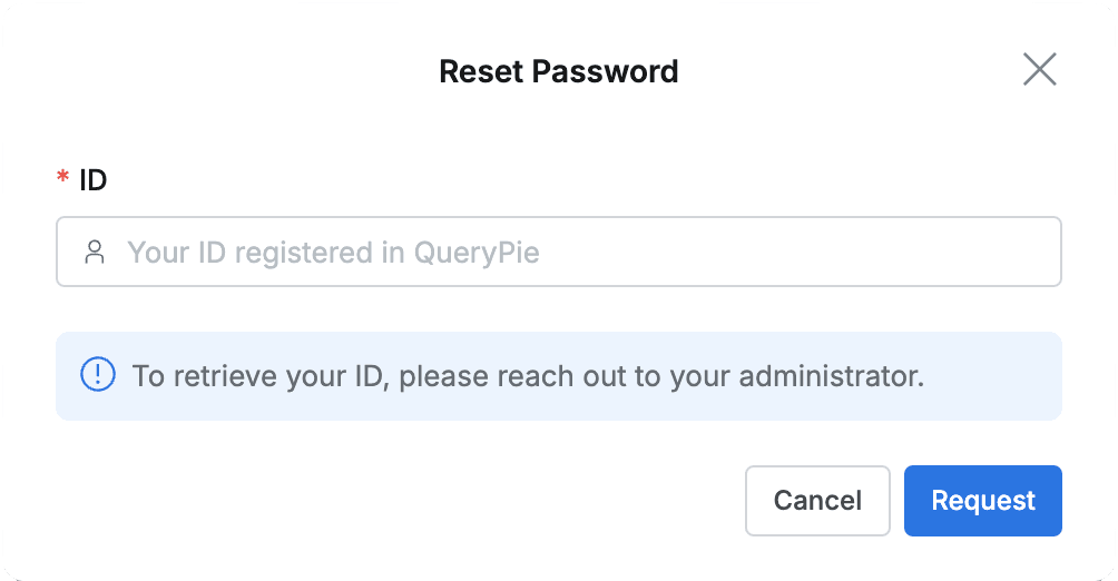 Password Reset Request