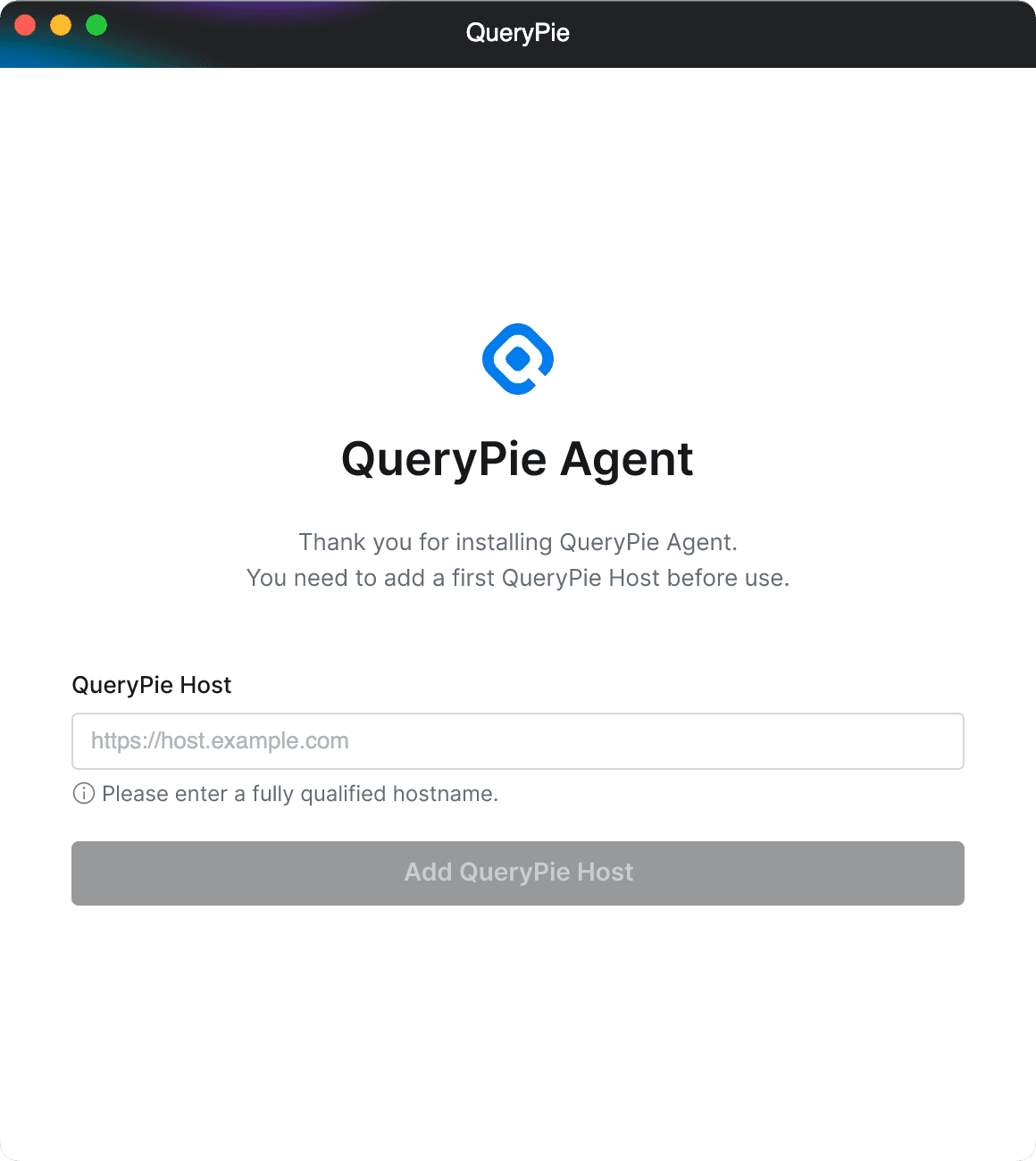 Multi-Agent > Host Setting